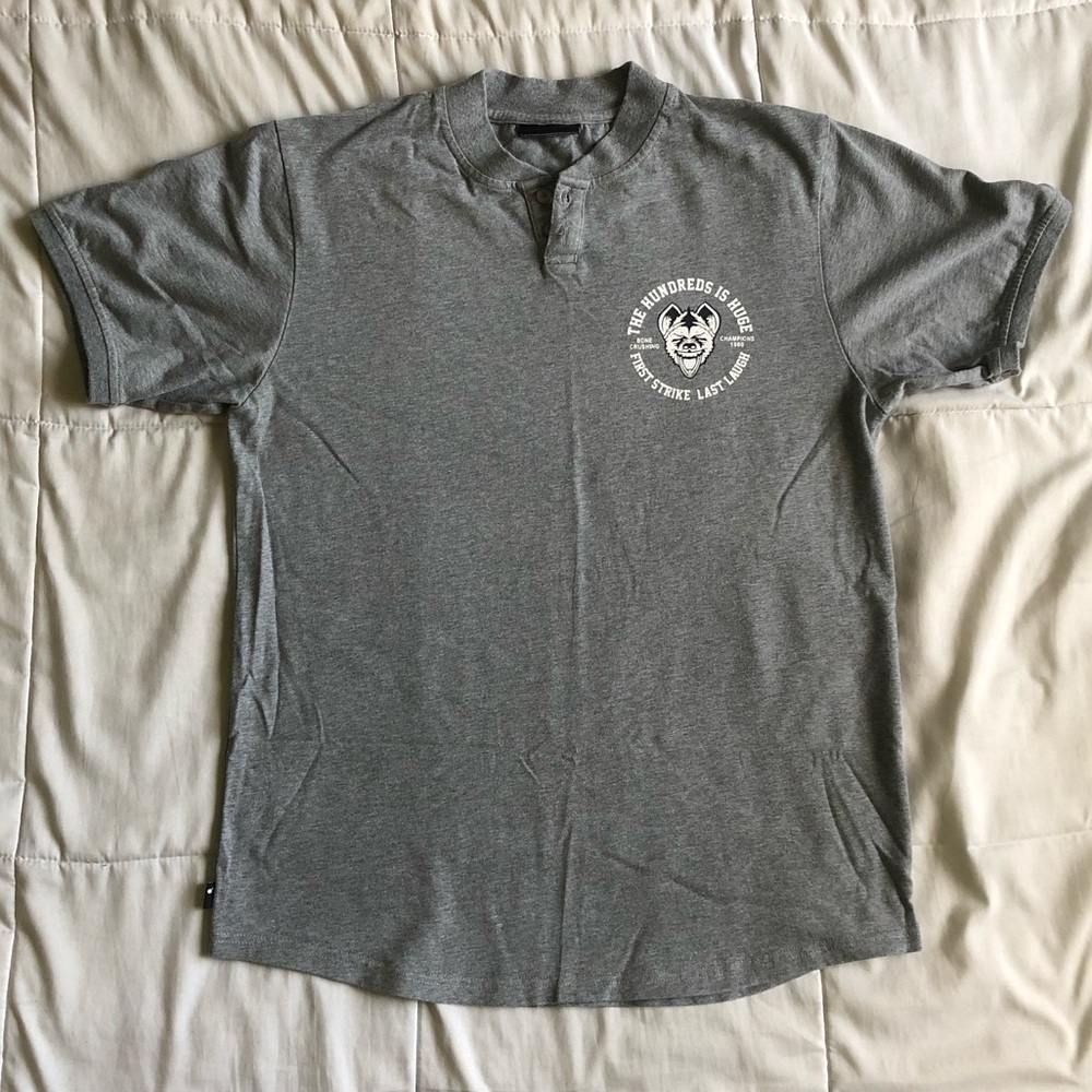 The Hundreds “First Strike, Last Laugh” Polo - M